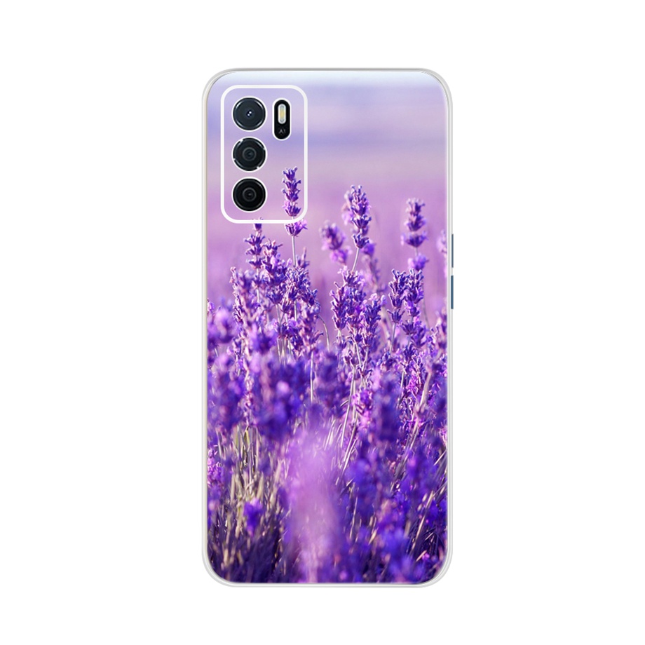 Ốp Điện Thoại TPU Dẻo Trong Suốt In Họa Tiết Độc Đáo Thời Trang Cho Oppo A16 A16s 4G Oppo A16K 2021