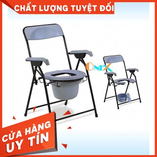 [ TBYT QUÂN Y  ]Ghế Bô Vệ Sinh Cao Cấp Cho Người Già, Người Khuyết Tật chất liệu Sắt Sơn Tĩnh Điện