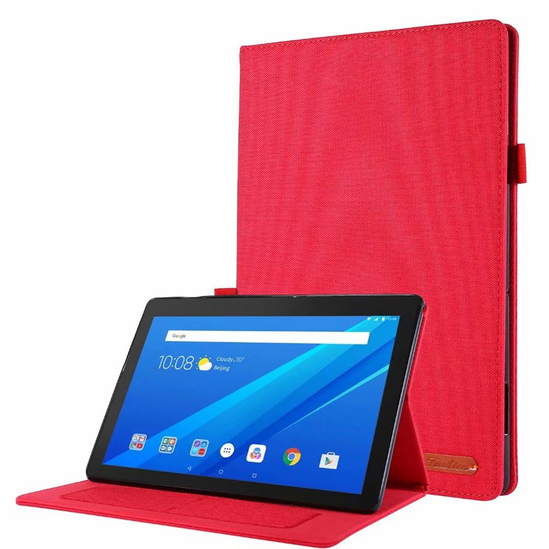 Bao da PU và vải jean dễ thương cho máy tính bảng Lenovo Tab E10 TB-X104N TB-X104F X104L | BigBuy360 - bigbuy360.vn
