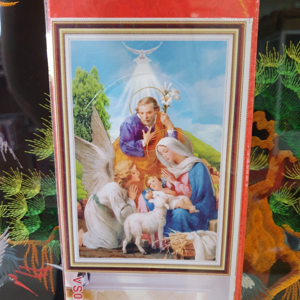 Tranh Đính Đá GIA ĐÌNH CHÚA (ĐÁ ABC CAO CẤP). Kích Thước: 76cm x 53cm