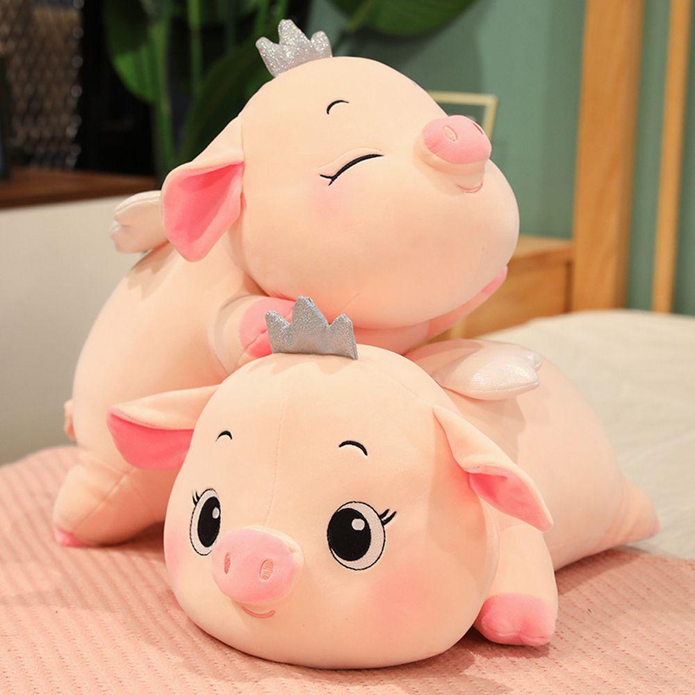 Thú Nhồi Bông Hình Chú Heo Hoạt Hình Đáng Yêu