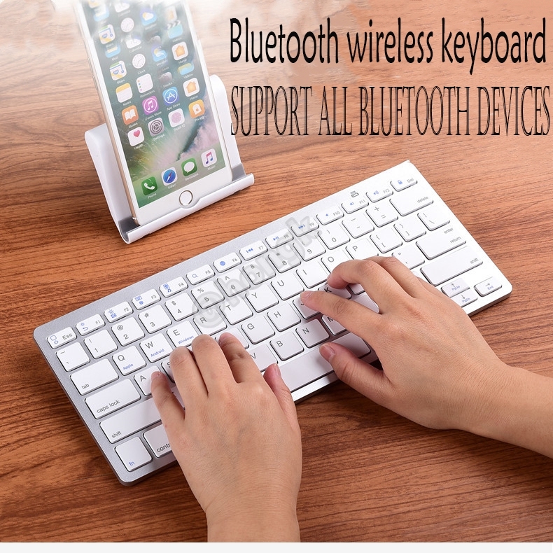 Bàn Phím Bluetooth Không Dây Cho Notebook / Ipad / Tablet / Android / Apple / Computer / Điện Thoại / Máy Tính