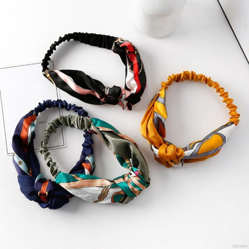 Băng đô co giãn phong cách Vintage thời trang cho nữ