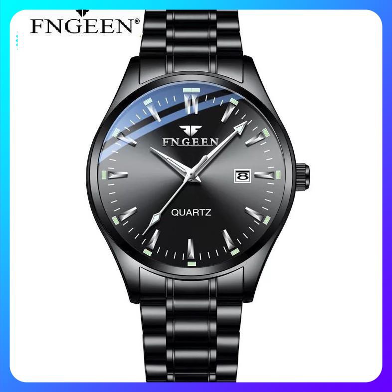 [Hàng xịn] ĐỒNG HỒ FNGEEN CHÍNH HÃNG NAM DÂY THÉP CAO CẤP CHẠY LỊCH NGÀY (TẶNG KÈM HỘP VÀ PIN DỰ PHÒNG) | BigBuy360 - bigbuy360.vn