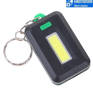 Đèn pin LED COB móc chìa khóa 3 chế độ
