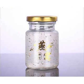 Hũ thủy tinh nắp thiếc dung tích 75ml dùng chưng yến, đựng sữa chua