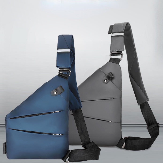 Túi Đeo Chéo Ngực Siêu Nhẹ Chống Trộm Cho Nam