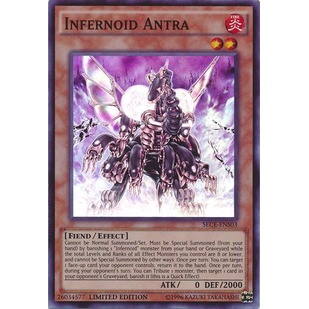 Thẻ bài Yugioh - TCG - Infernoid Antra / SECE-ENS03'