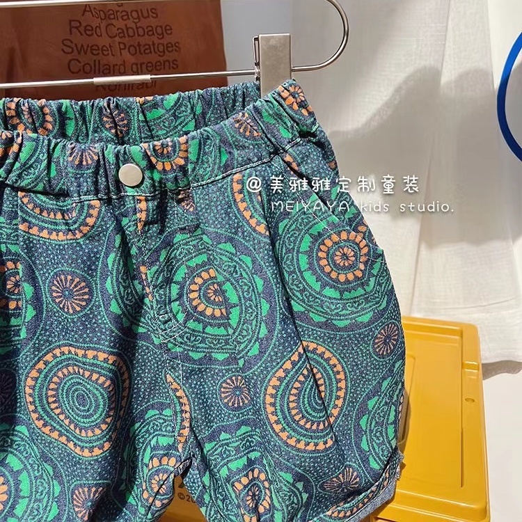 [Hàng Mới Về] Quần Short Denim Thể Thao Dáng Rộng Thoải Mái Hợp Thời Trang Phong Cách Hàn Quốc Cho Bé Trai