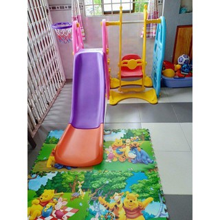 CẦU TRƯỢT TRẺ EM - 5 TRONG 1 (Học tiếng Anh online với giáo viên nước ngoài)