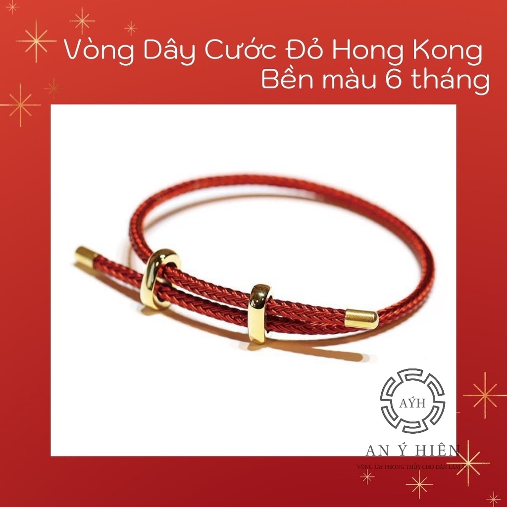 Vòng dây cước đỏ Hong Kong ( An Ý Hiên)