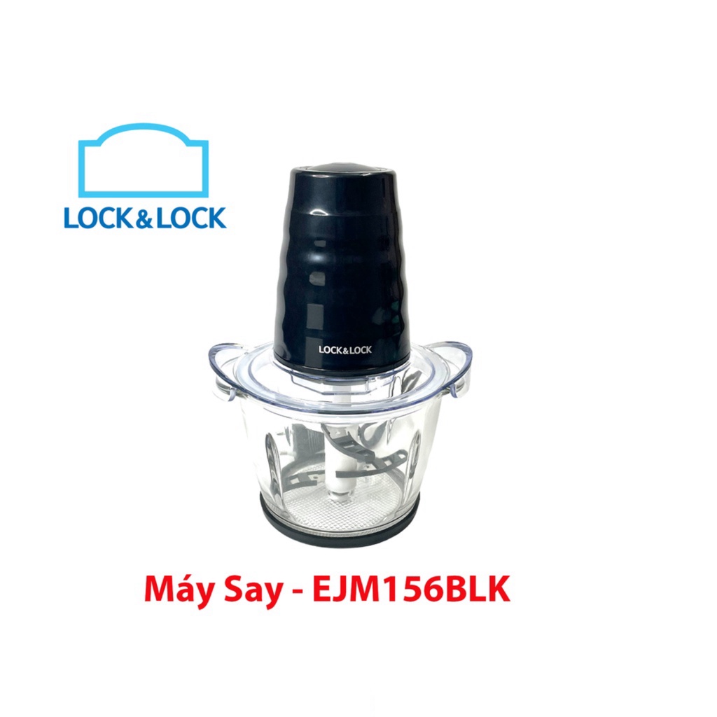Máy Xay Thịt Cối Thủy Tinh Lock&Lock EJM156BLK - Bảo hành 12 tháng - Tigerstore
