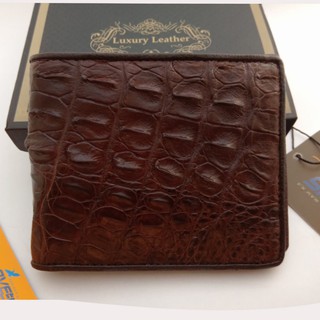 Ví Da Cá Sấu Mẫu Mới Đẹp - Lạ [FREESHIP TOÀN QUỐC] Để Vừa Giấy Tờ Cũ
