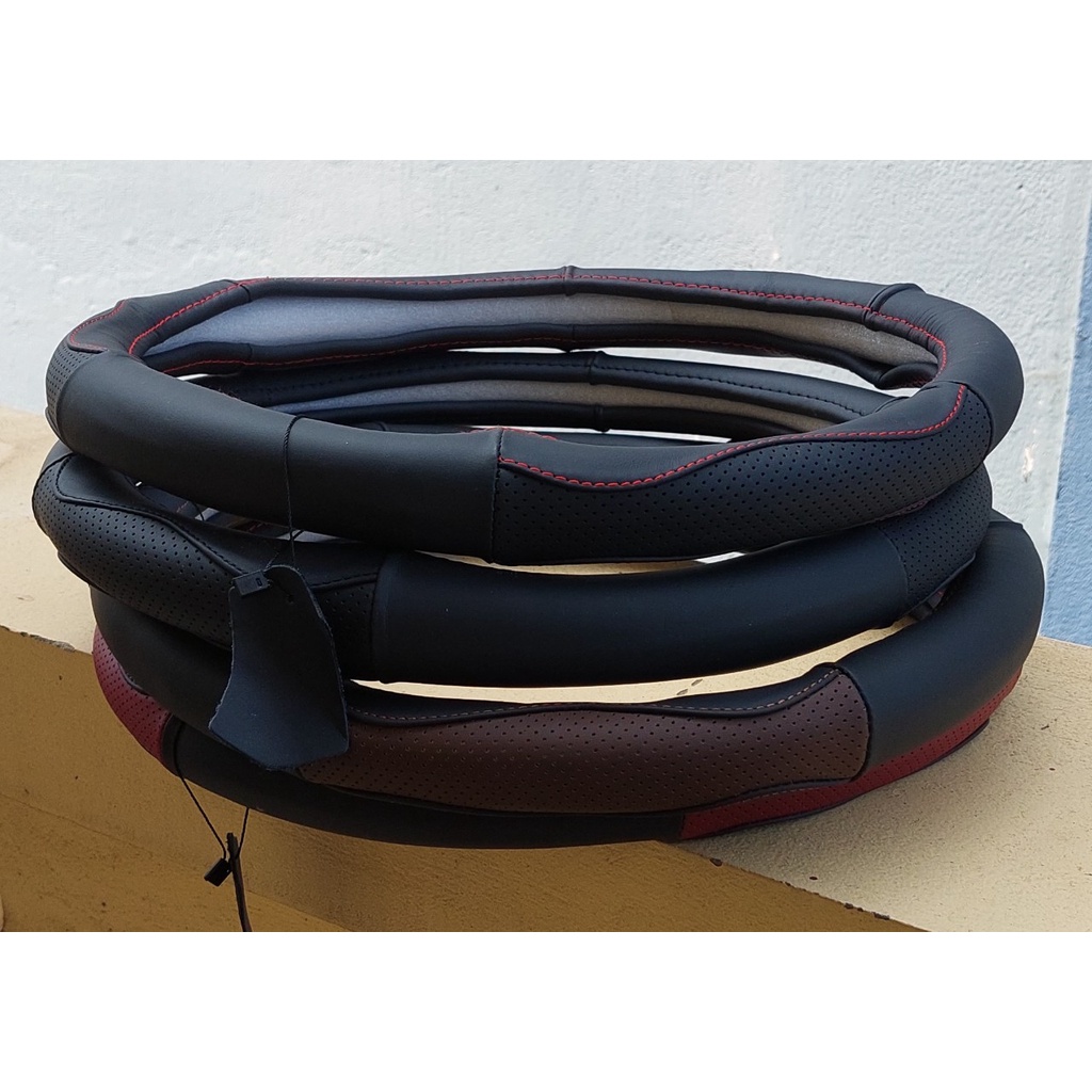 Bọc Vô lăng Ô tô Da cao cấp size 38cm