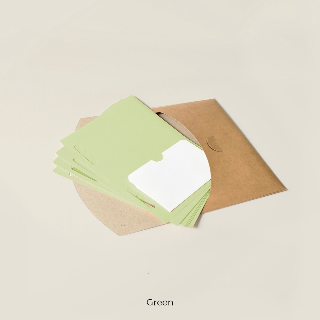 Bìa Màu Phân Trang Refill A5 với Ngăn Đựng Đa Năng 6 tờ - Ruột sổ còng