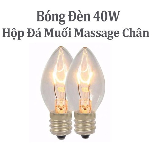 2 Bóng đèn đá muối massage - bóng đèn - bóng đèn đá muối himalaya