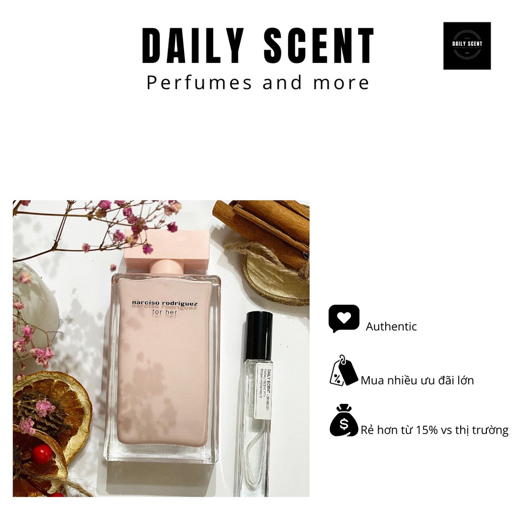 Nước hoa Narciso for Her edp 10ml
