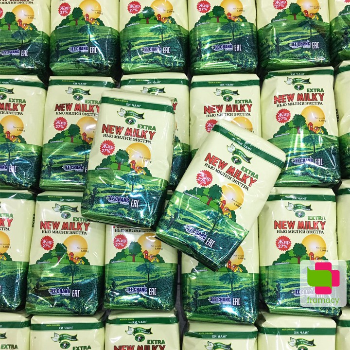 Sữa tươi béo New Milky Extra, Nga (1kg) tăng cân dạng bột