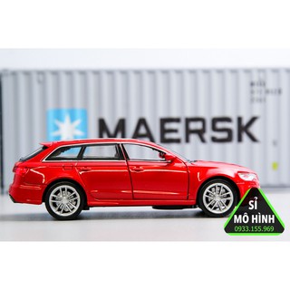 Mô hình xe Audi RS6 1:32 Đỏ