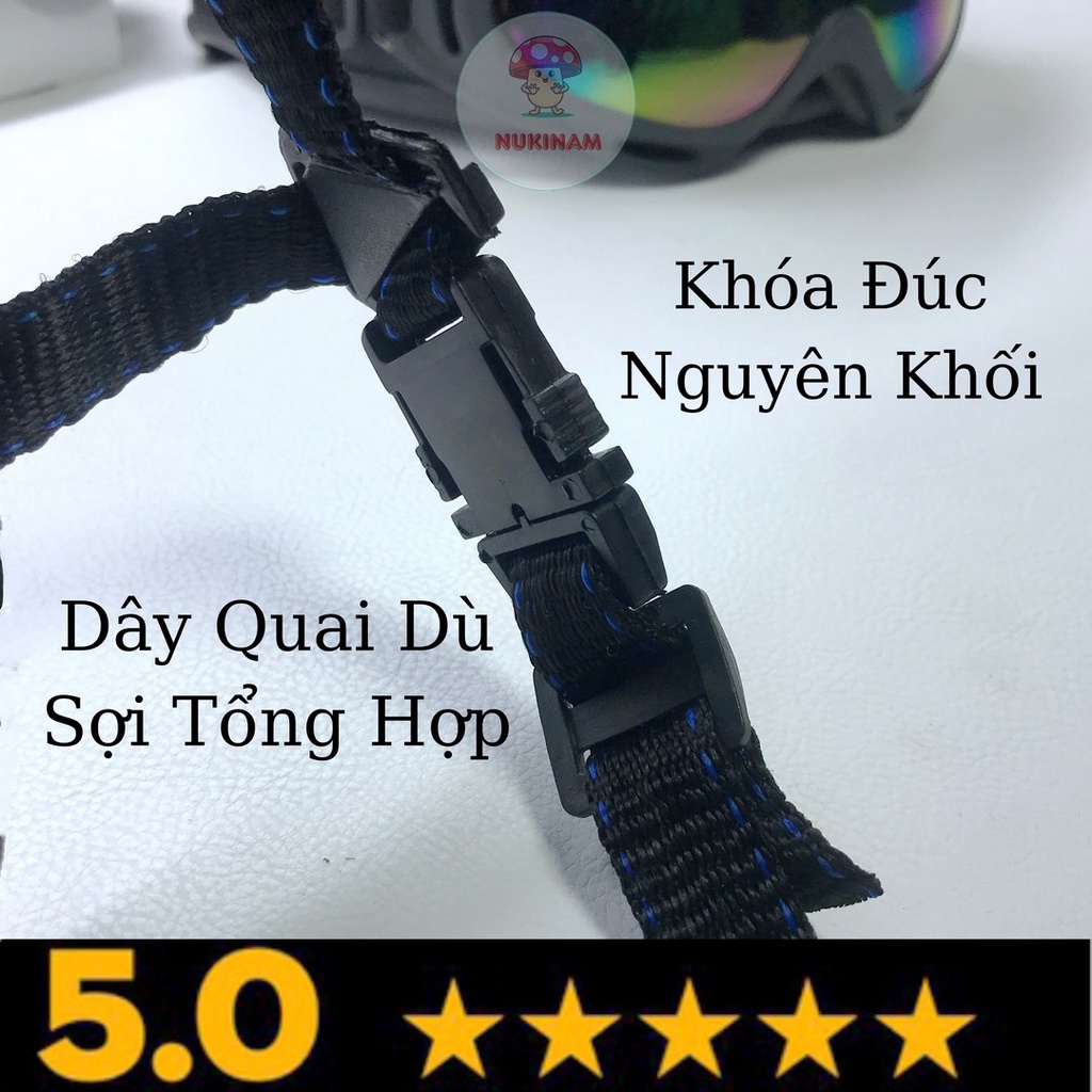 Mũ bảo hiểm nửa đầu Vespa có kính cao cấp phù hợp cho cả nam và nữ, Nón bảo hiểm có kính Vespa có viền bọc da siêu bền