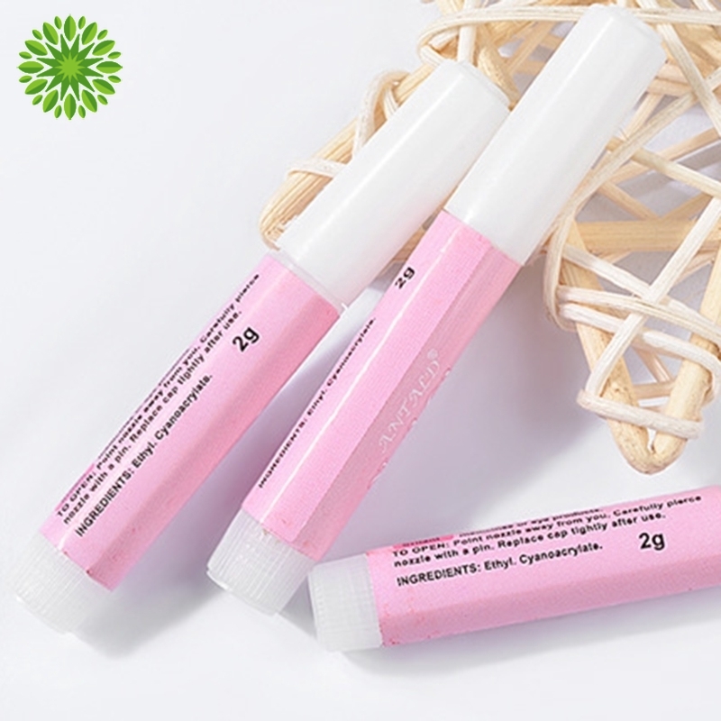 Bộ 10 chai keo 2g dùng dán móng tay giả chắc chắn