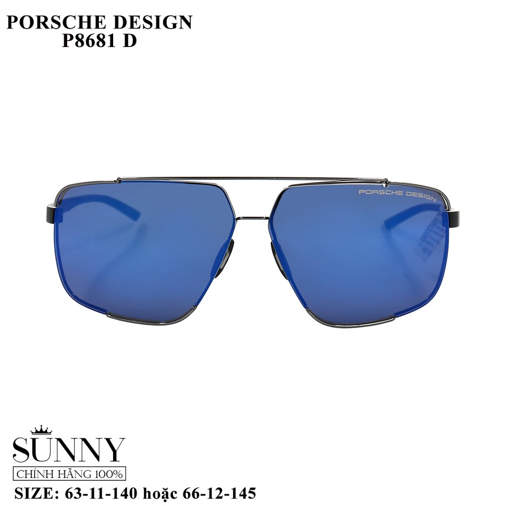 Kính mát Porsche Design P8681 D chính hãng, bảo hành toàn quốc