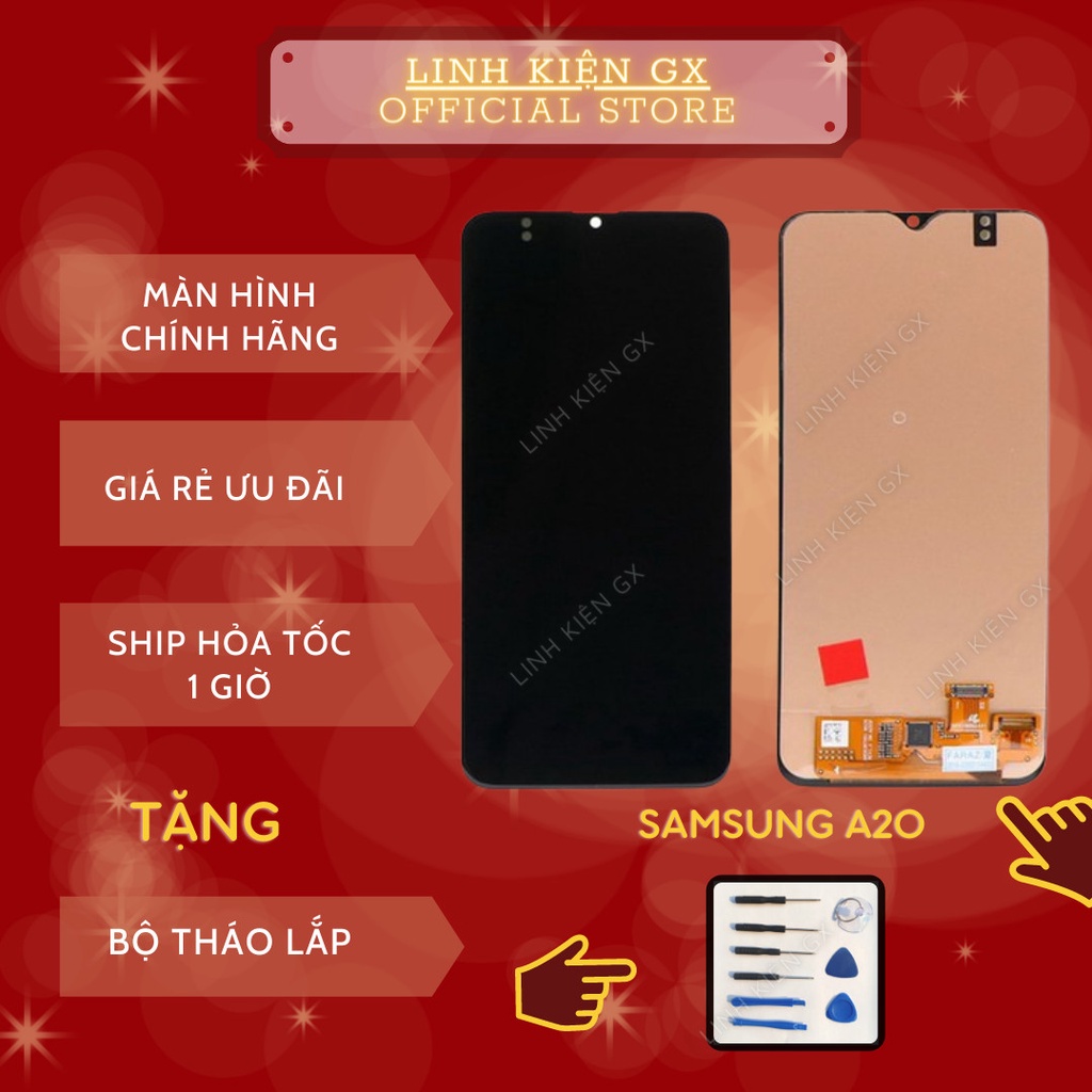 Màn hình samsung A70 liền khung Màn Hình Samsung Galaxy A70 A705 A705F Sm-A705Mn A70 tặng keo dán b7000.