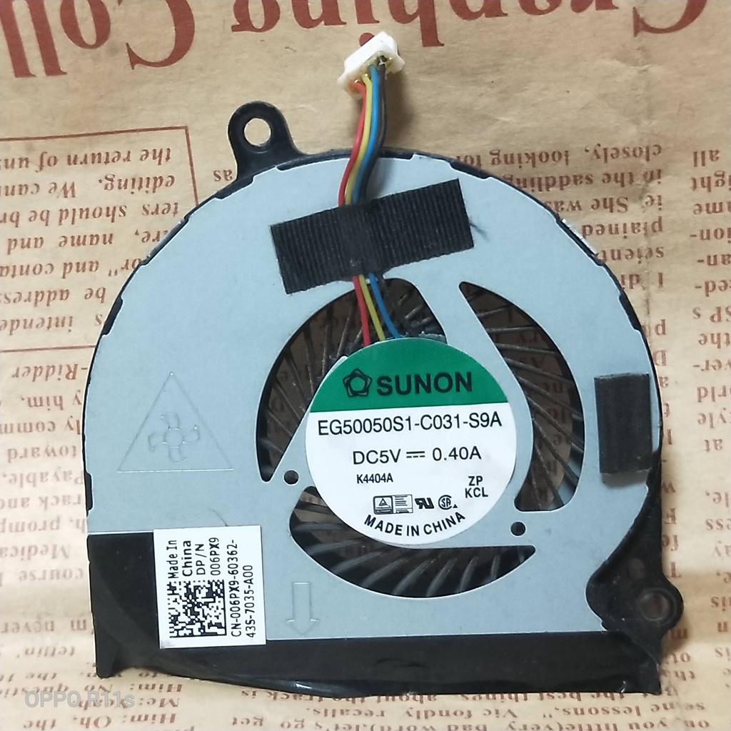 Quạt Làm Mát CPU Cho Dell Latitude E7440 7440 E7420 E7450 DC28000D7SL 06PX9 EG50050S1-C031-S9A KSB05