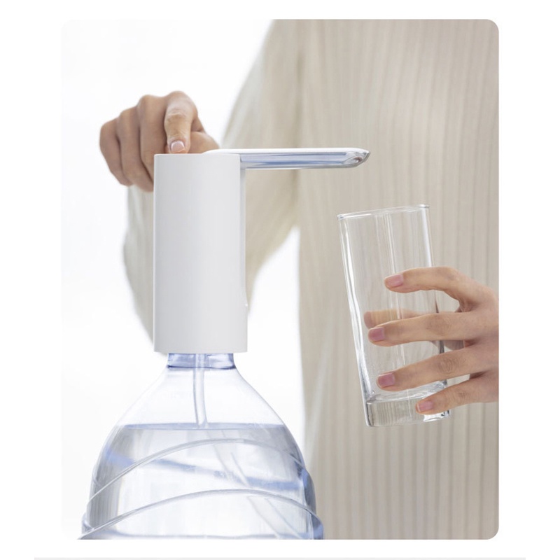 Máy Bơm Nước Tự Động Mini Sạc USB Có Nút Điều Khiển Gấp Gọn Tiện Dụng