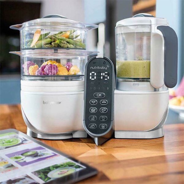 MAY XAY HẤP ĐA NĂNG BABYMOOV PLUS 5IN1 PHÁ