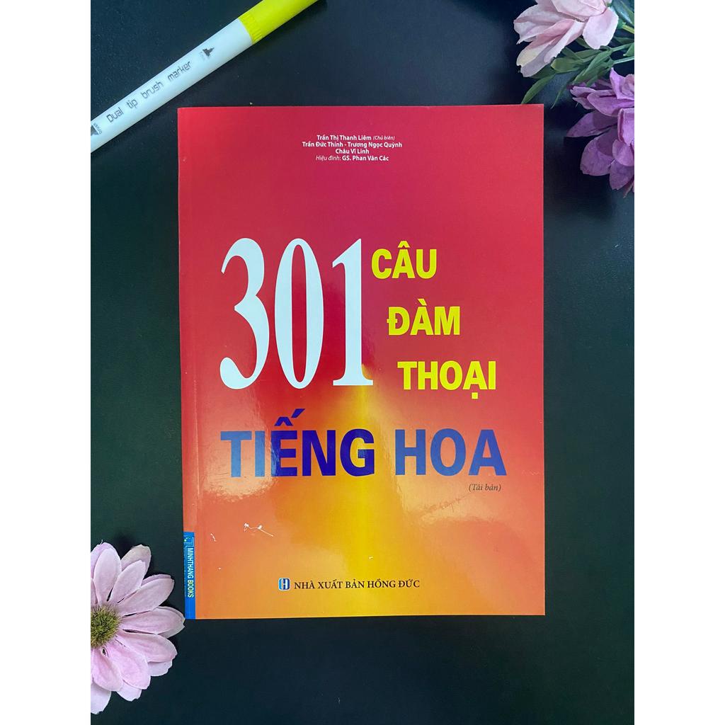 Sách - Combo Tự Học Tiếng Trung Cho Người Mới Bắt Đầu + 301 Câu Đàm Thoại Tiếng Hoa ( combo, lẻ, tùy chọn )