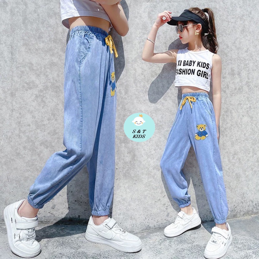 quần jean xuất Nga ống bom sang chảnh size đại 20-42kg, quần bò baggy