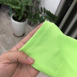 ÁO THUN NAM NỮ CÓ CỔ XANH CỐM { đủ size}
