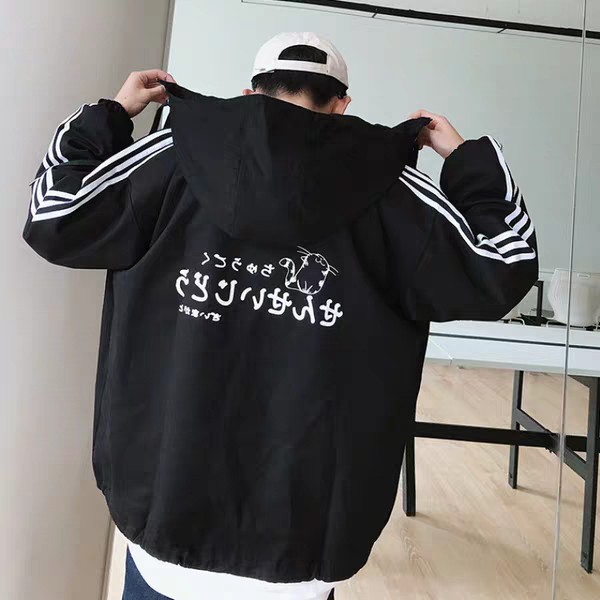 [S03] Áo khoác nam dù phối tay thêu logo - M111 | BigBuy360 - bigbuy360.vn