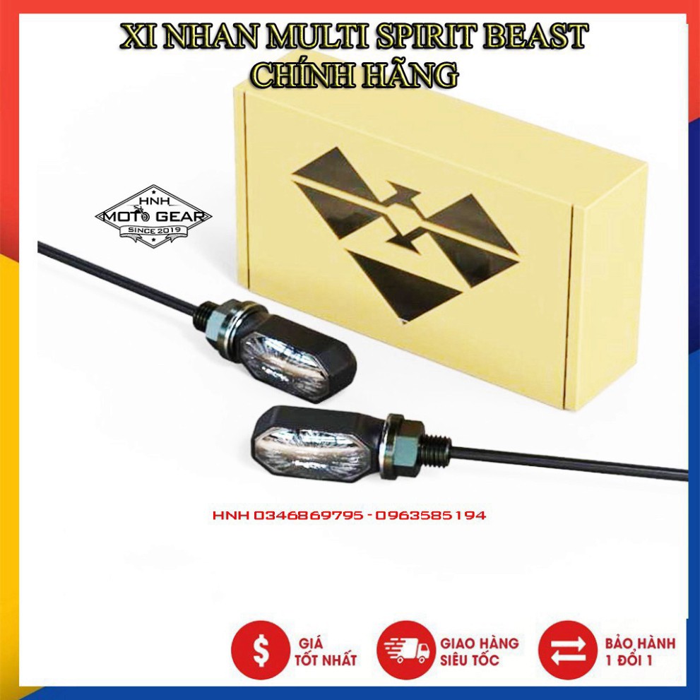 Xi Nhan Multi Xp60 Spirit Beast Chính Hãng cho exciter 155