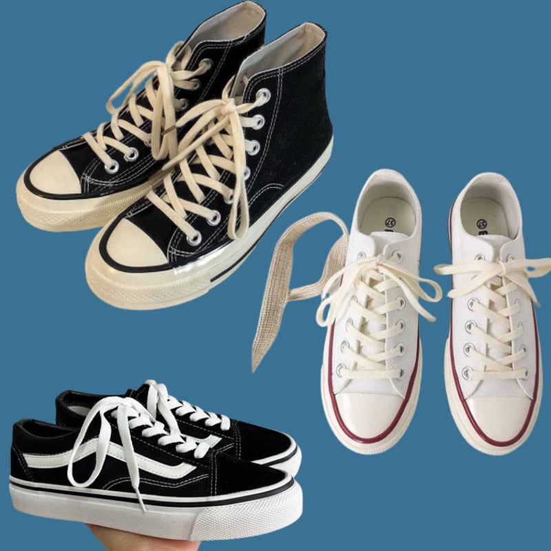 Giày thể thao, giày Sneaker, CV, Vans, Cao cổ, thấp cổ, mẫu classic, caro, slipon-Trend Clothing Store!
