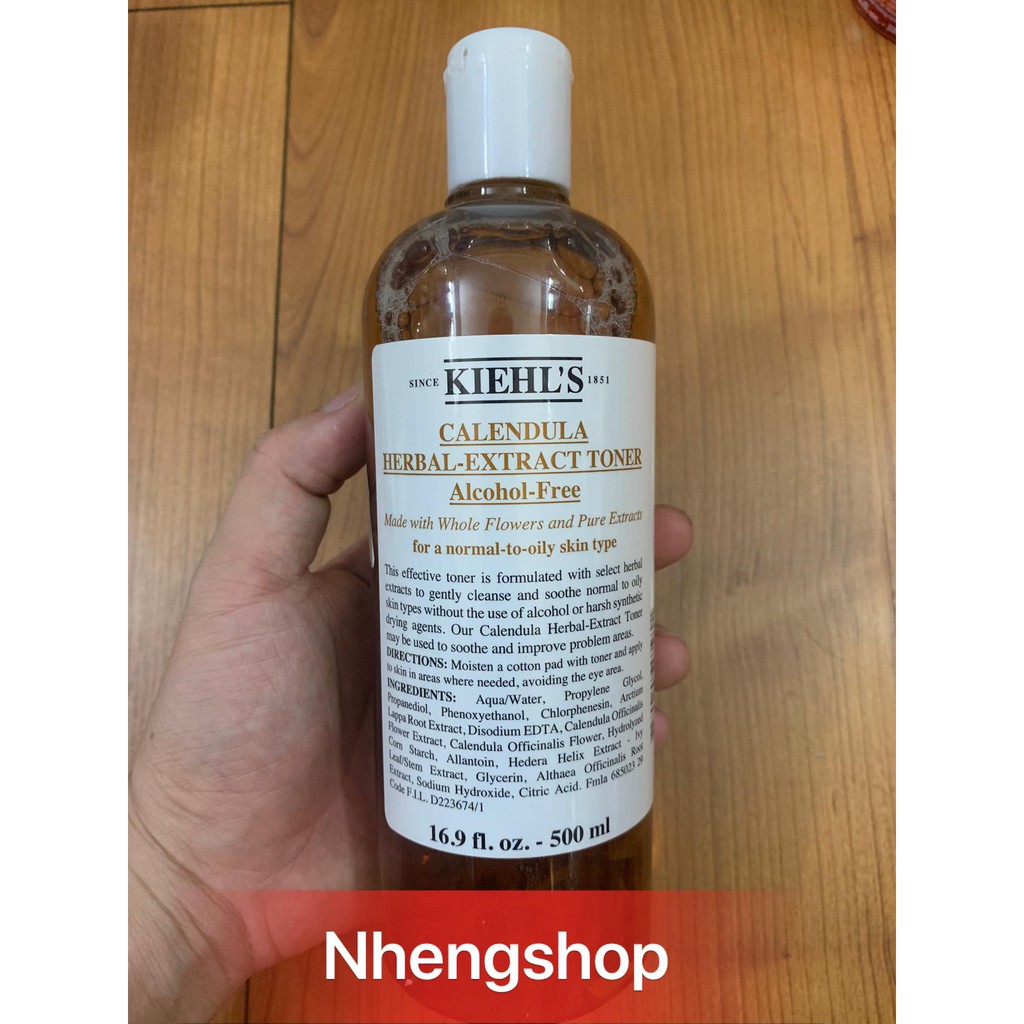 [Full 250/500ml] Nước hoa hồng hoa cúc Kiehl's