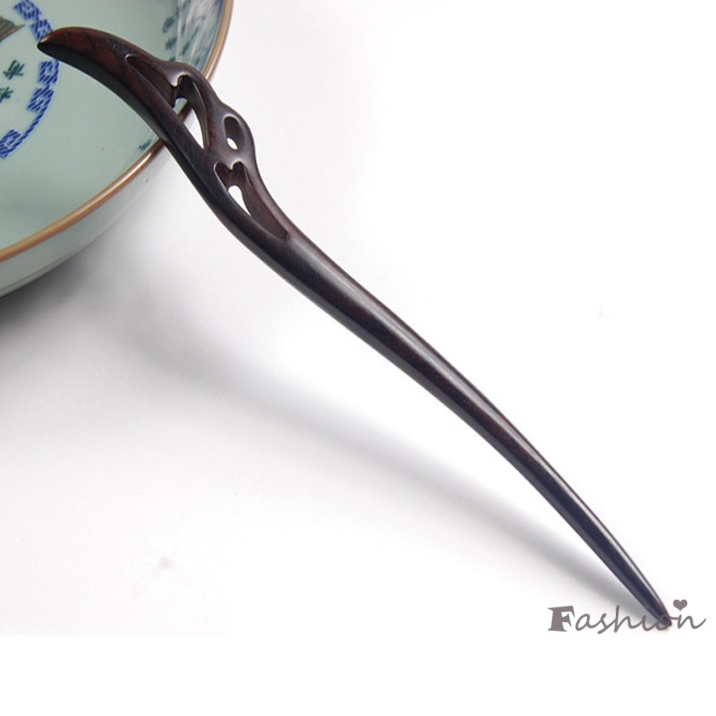 Trâm Cài Tóc Bằng Gỗ Đàn Hương Đen Đàn Hương Cổ Điển Phong Cách Trung Hoa Cổ Điển Cho Nữ