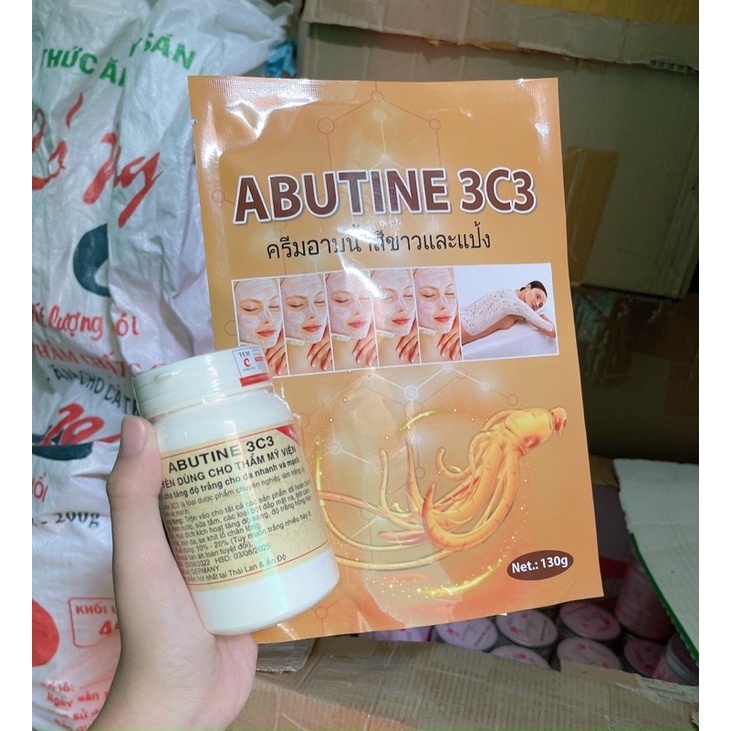 Combo Kem BoDy Abutine 3c3 - Tắm Trắng Abutine 3c3