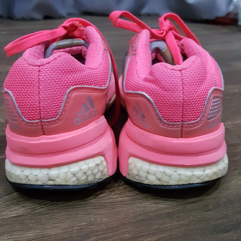 Giày thể thao adidas real 2hand màu hồng xám ( size 37*1/3 )