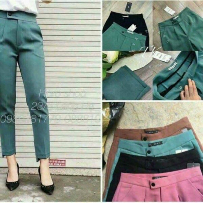 [Mã FAMAYWA giảm 10K đơn 50K] Quần bagyy thụng khuy bấm gấu lệch | BigBuy360 - bigbuy360.vn