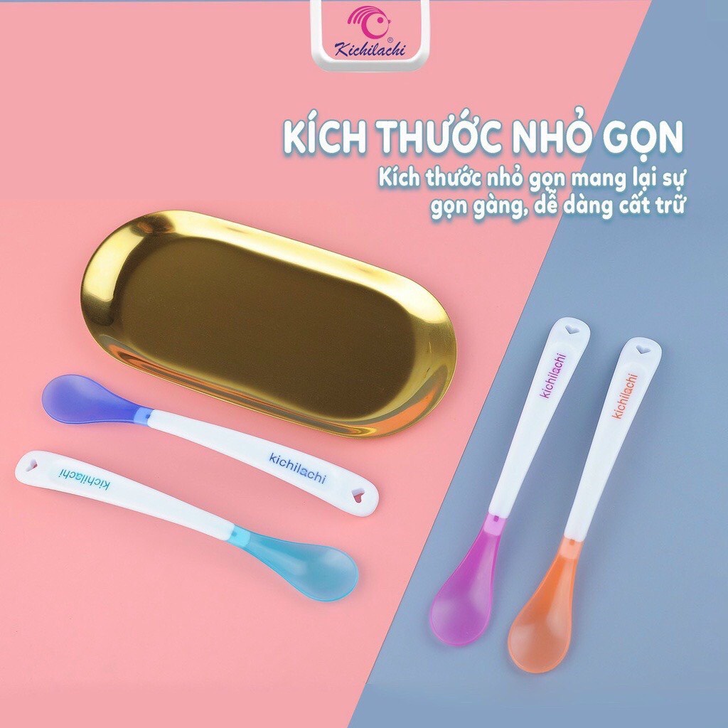 Quà Tặng Độc Quyền Nồi Nấu Cháo Bear - Thìa Báo Nóng, Thìa Ăn Dặm An Toàn, Tiện Lợi Cho Mẹ Và Bé