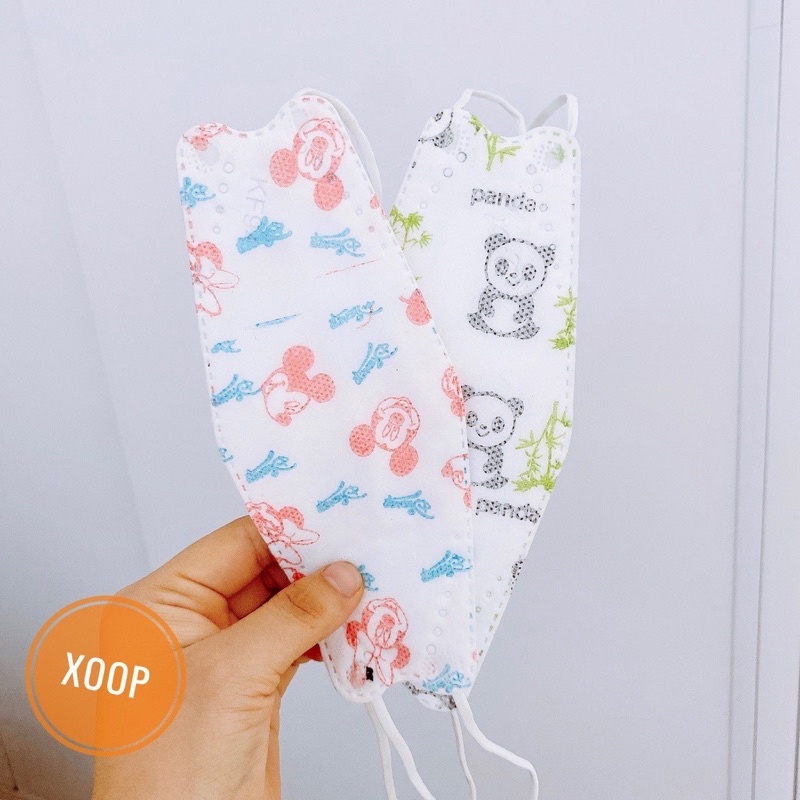KHẨU TRANG KHÁNG KHUẨN 4 LỚP 4D KF94 MASK CHO BÉ[THÙNG 600 CÁI]