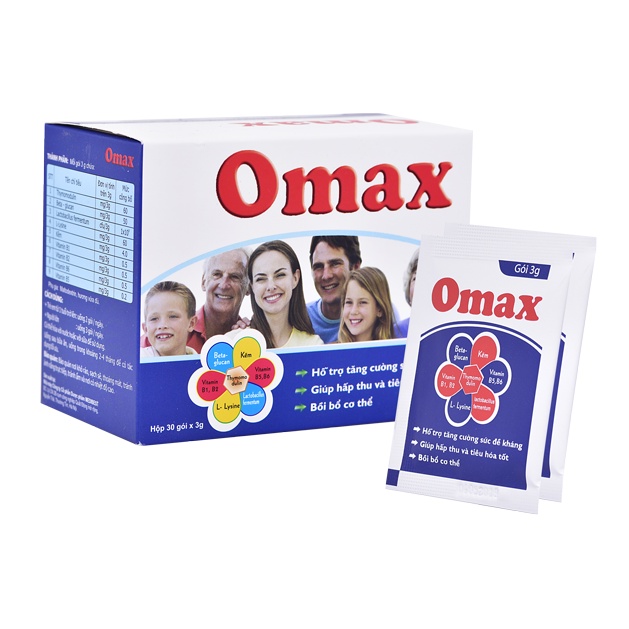 OMAX Hỗ trợ tăng cường sức đề kháng
