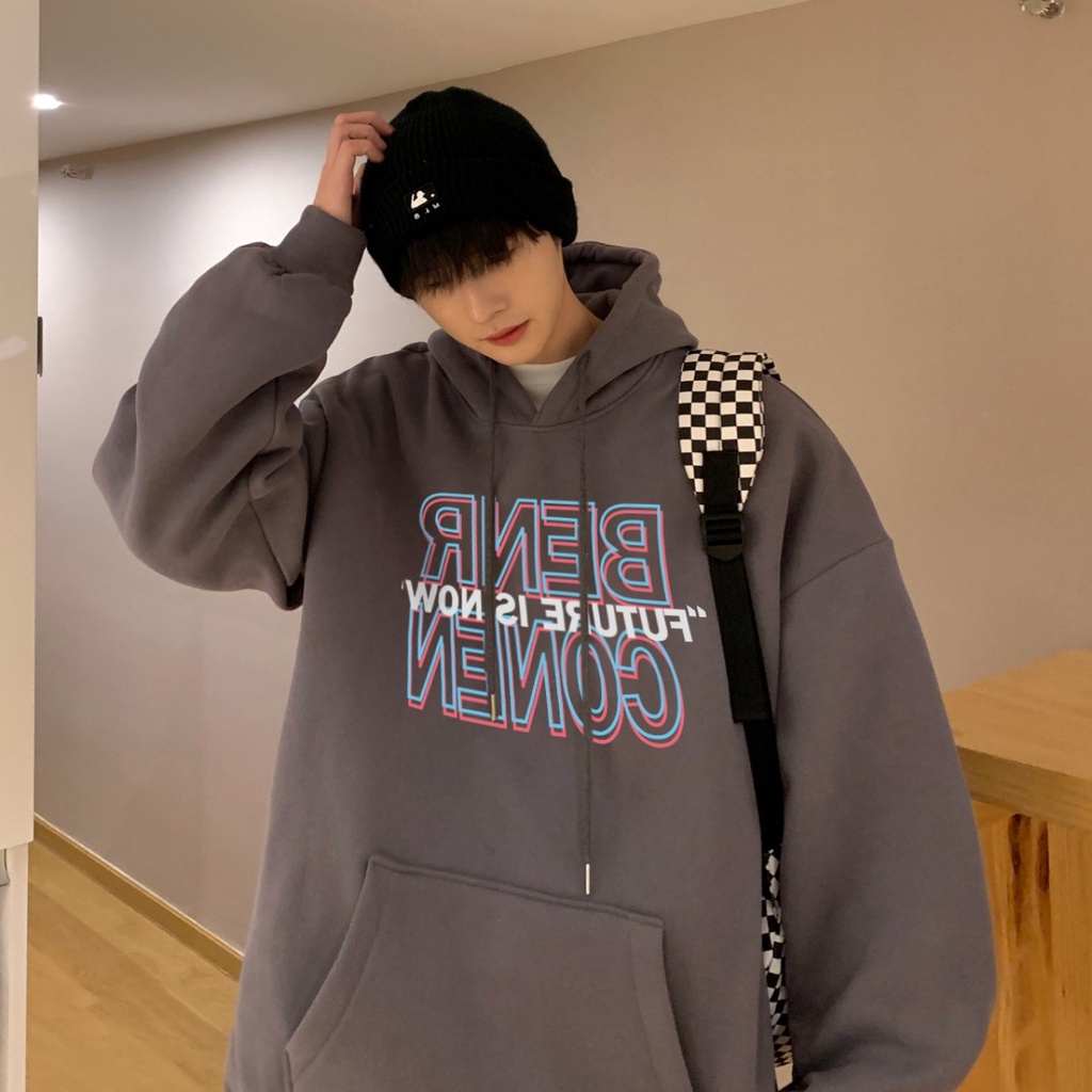 Áo Hoodie , Áo Nỉ Bông In Chữ BENRCONEN Cực Hot From Rộng Phong Cách Hàn Quốc | BigBuy360 - bigbuy360.vn