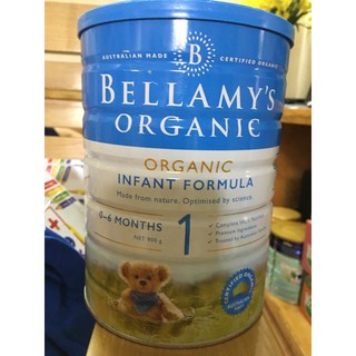 Sữa công thức số 1 hữu cơ bellamy's 900g