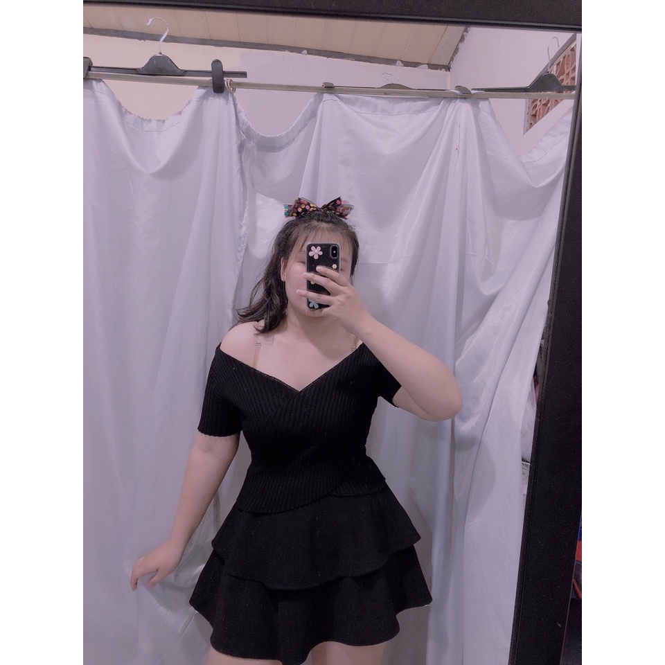 Áo bẹt vai chéo [ nhatrucbigsize60_90kg ] | BigBuy360 - bigbuy360.vn