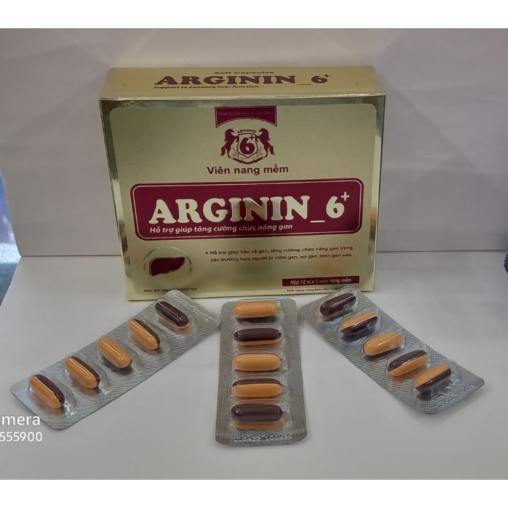 ARGININ_6+ hỗ trợ giúp tăng cường chức năng gan