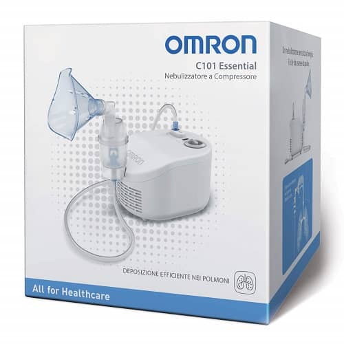 Máy xông khí dung OMRON Ne-C101 thế hệ mới thông mũi họng cho người lớn và trẻ em