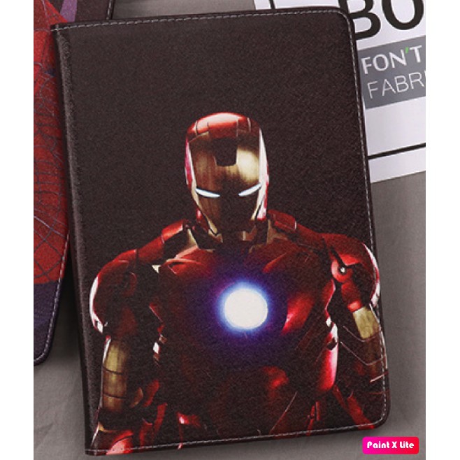 Case ốp chống trầy ipad hình người nhện, captain american, superman, ironman, onepiece  ipad air, ipad mini, ipad pro P